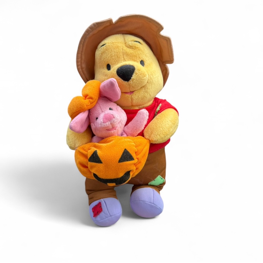 Fall / Halloween Pooh and Piglet Plush